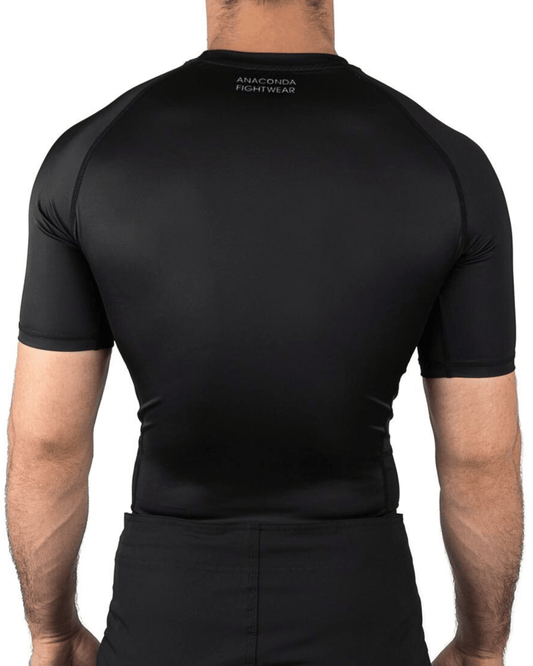 Black Hard Rounds Rashguard