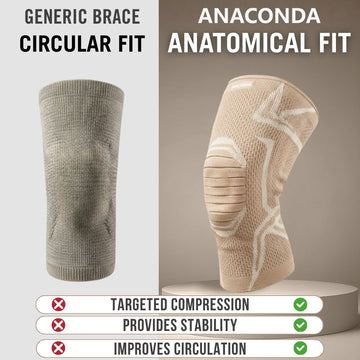 Why Athletes Choose Anaconda’s 3D Compression Over Generic Knee Sleeves