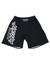 All-Black Fight Shorts